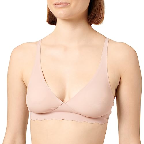 sloggi Damen Zero Microfibre 2.0 H Soft Bra BH, Cameo Brown, L von Sloggi
