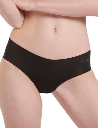 sloggi Damen Zero Microfibre 2.0 Hipster, Black, L von Sloggi
