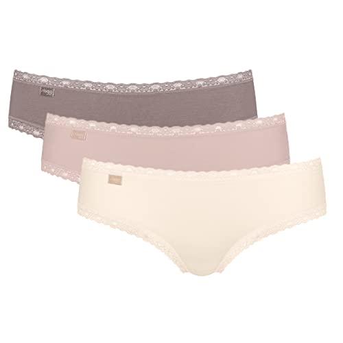 Sloggi Damen sloggi 24/7 Weekend Hipster C3P, SKIN - DARK COMBINATION, 36 von Sloggi