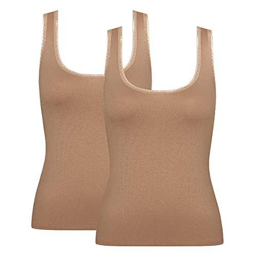 Sloggi Damen sloggi GO Tank Top C2P, NOSTALGIC BROWN, XS von Sloggi