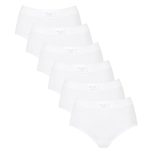 Sloggi - Double Comfort - Maxi Slip - 6er Pack (50 Weiß) von Sloggi