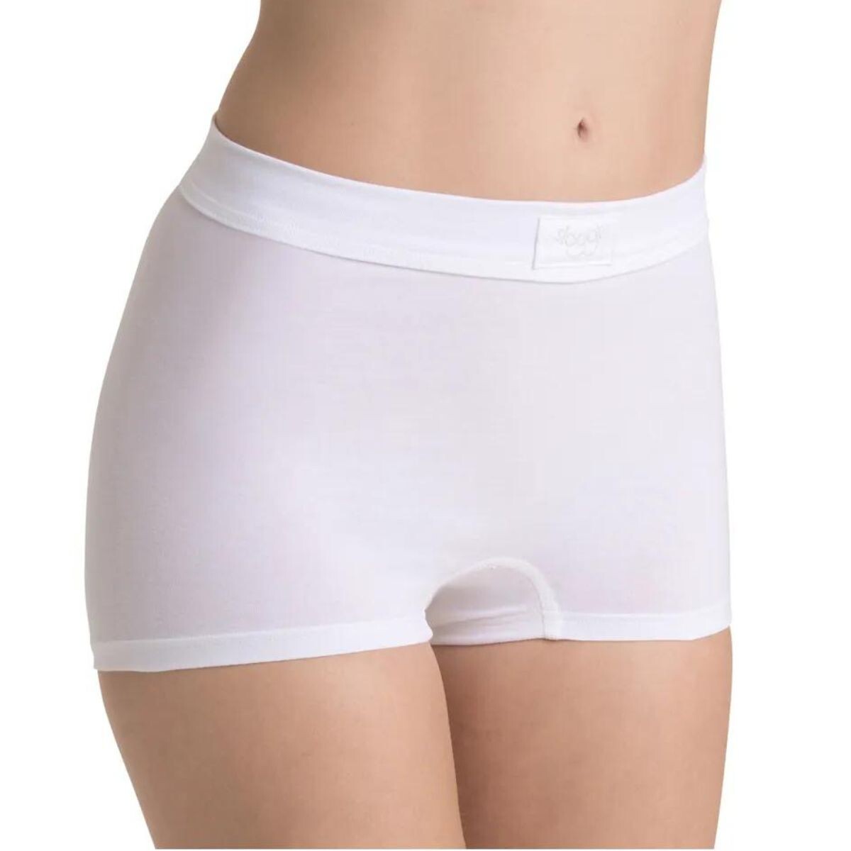 Sloggi Double Comfort Shorts, Farbe: Weiß, Größe: 36, Damen von Sloggi