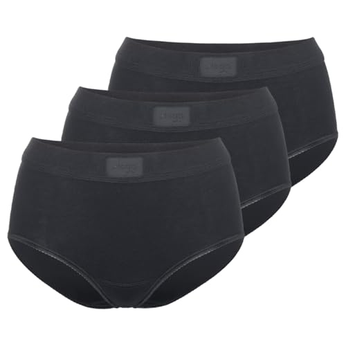 Sloggi - Double Comfort T - Maxi Slip - 3er Pack (44 Schwarz) von Sloggi