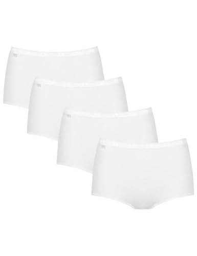 Sloggi Einfach Midi Without Fly Herren Unterhose - Weiß, W 36 von Sloggi