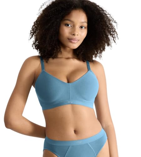 Sloggi Damen Ever Ease P Bra, Provincial Blue, S EU von Sloggi