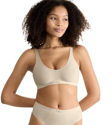 Sloggi Damen Ever Ease Soft Bra, Sand Beige, S EU von Sloggi