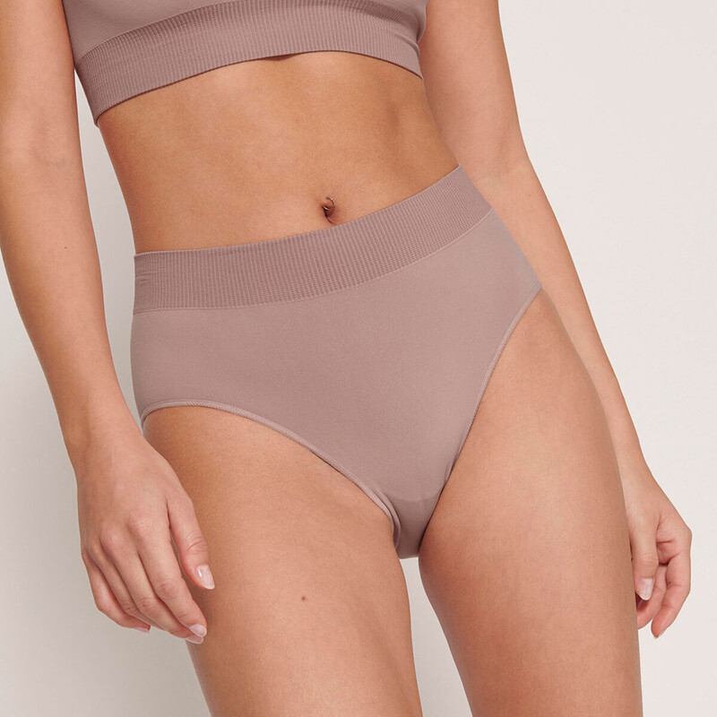 Sloggi Ever Infused Aloe Maxi Slip, Farbe: Gelbgy Mauve, Größe: XS, Damen von Sloggi