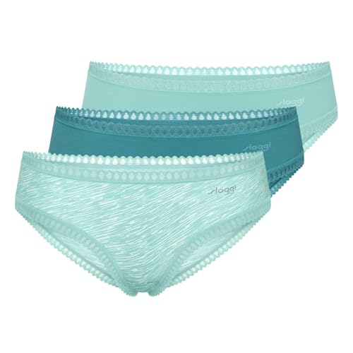 Sloggi Damen Go Crush C3p Hipster Panties, Multiple Colours 7, XXL EU von Sloggi