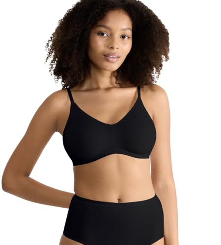 Sloggi Damen Go Daily Cotton Soft Bra, Schwarz, L EU von Sloggi