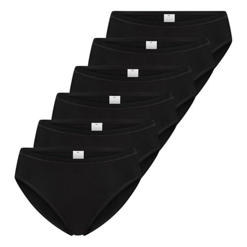 Sloggi - GO Daily Cotton - Tai Slip - 6er Pack (XS Schwarz) von Sloggi