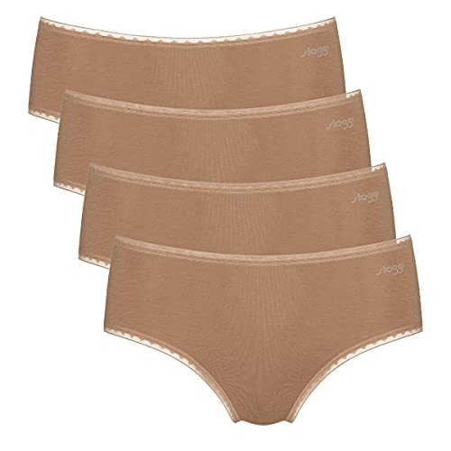 Sloggi - GO - Midi-Slip - 4er-Pack (XL Nostalgic Brown) von Sloggi