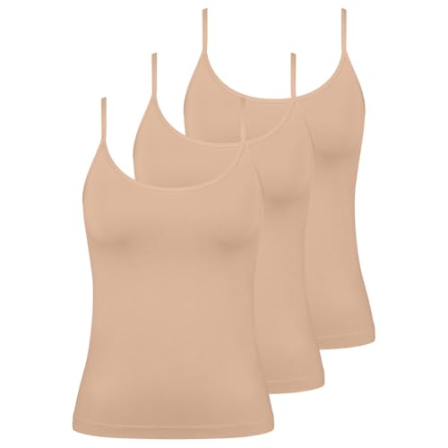 Sloggi - GO Sense - Spaghetti Top - 3er Pack (S Peanut Butter) von Sloggi