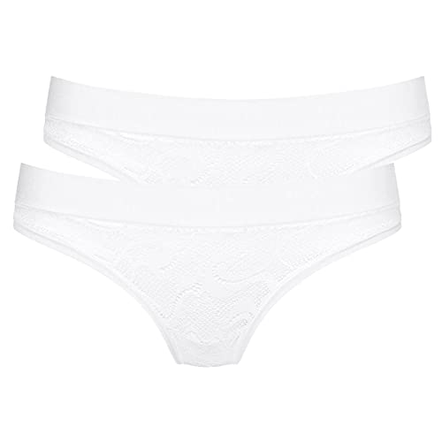 Sloggi - Go Allround Lace - Minislip - 2er-Pack (One Size Weiß) von Sloggi