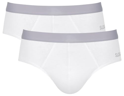 Sloggi Herren GO ABC 2.0 Brief 2P, White, M von Sloggi
