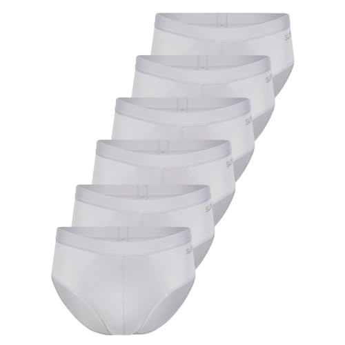 Sloggi Herren GO ABC 2.0 Brief 6P, Platinum, M von Sloggi