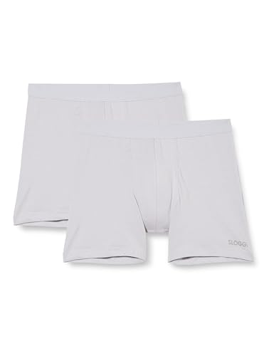 Sloggi Herren GO ABC 2.0 Short 2P, Platinum, L von Sloggi