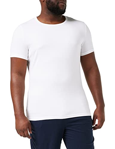 sloggi men Herren GO Shirt O-Neck Slim Fit Unterhemd, White, S von Sloggi