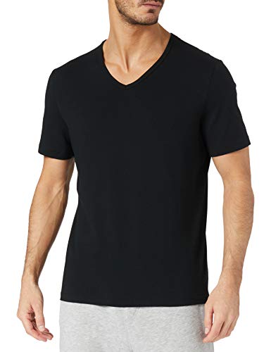 sloggi men Herren GO Shirt V-Neck Regular Fit Unterhemd, Black, L von Sloggi