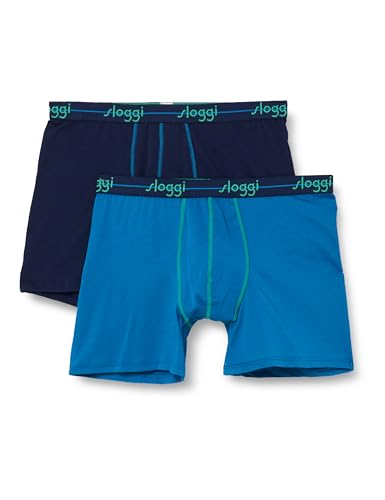 sloggi men Herren Start C2P Box Short, Multiple Colours 20, 6 (2er Pack) von Sloggi