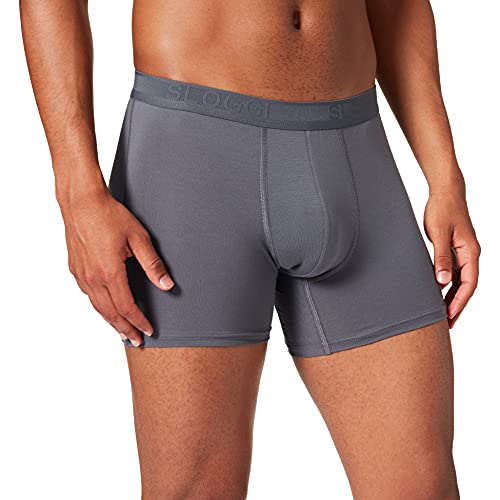 sloggi men Herren EverNew Short Boxershorts, Dolphin Gray, 4 von Sloggi