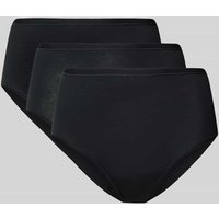 Sloggi High Waist Pants mit Label-Print in Black, Größe S Sloggi High Waist Pants mit Label-Print in Black, Größe S von Sloggi