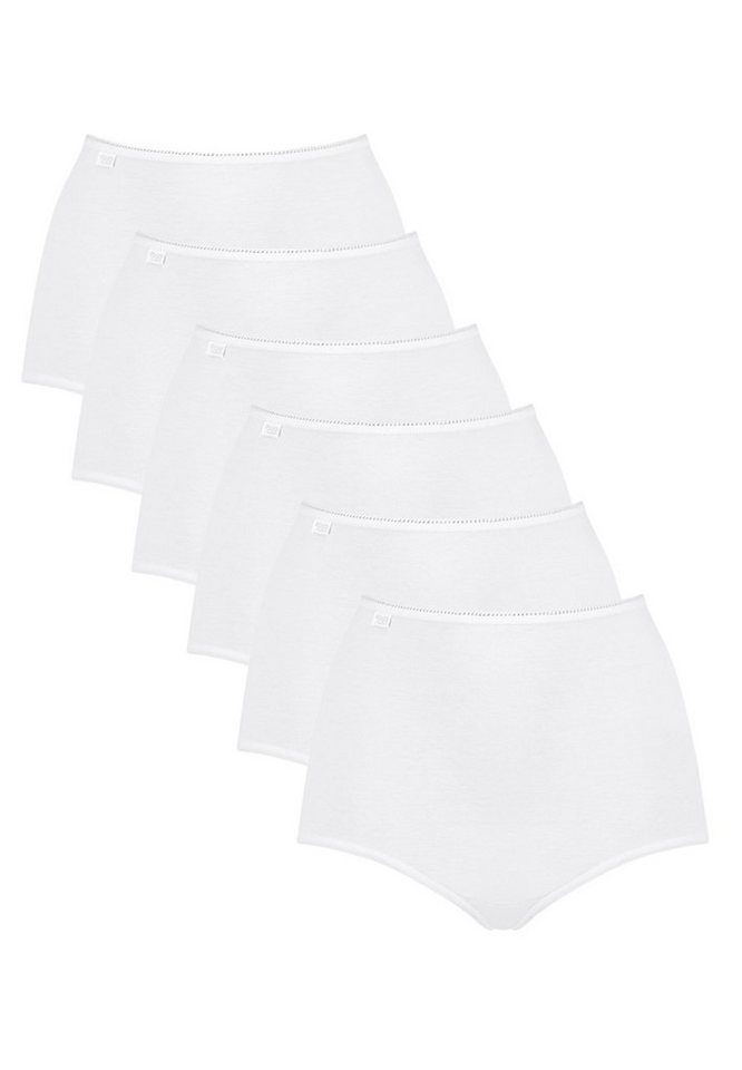 sloggi Maxislip 6er Pack 24/7 Cotton (Spar-Set, 3-St) Maxi Slip - Baumwolle - Wärmend - Perfekter Sitz, Mit feinen Details von sloggi