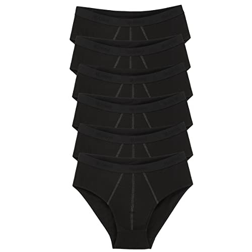 Sloggi Men - 24/7 Midi Slip - Unterhosen - 6er Spar-Pack (8 Schwarz) von Sloggi