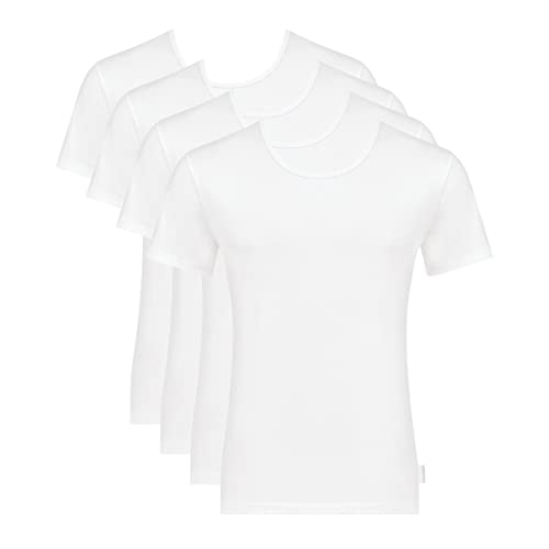 Sloggi Men - 24/7 - Shirt Rundhals - 4er Pack (M Weiß) von Sloggi