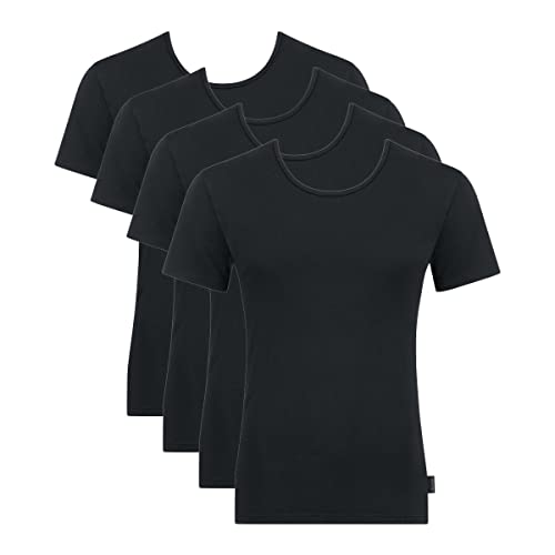 Sloggi Men - 24/7 - Shirt Rundhals - 4er Pack (XL Schwarz) von Sloggi