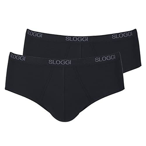 Sloggi Herren 24/7 Midi 2P, WHITE, 6 von Sloggi