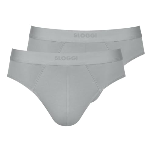 Sloggi Men Ever Ease Brief 2P Silver Grey von Sloggi
