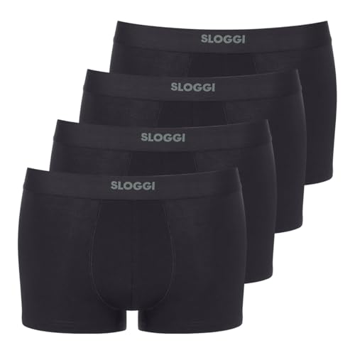 Sloggi - Men Ever Ease - Hipster Short/Pant - 4er Pack (M Schwarz) von Sloggi