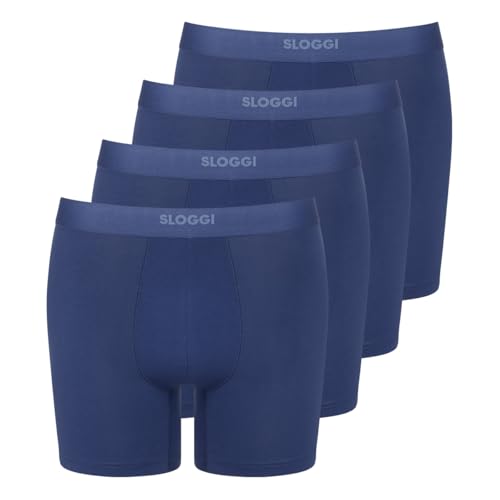 Sloggi - Men Ever Ease - Long Short/Pant - 4er Pack (XXL Deep Cobalt) von Sloggi