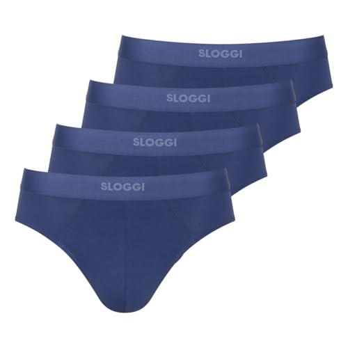 Sloggi - Men Ever Ease - Slip/Unterhose - 4er Pack (XXL Deep Cobalt) von Sloggi