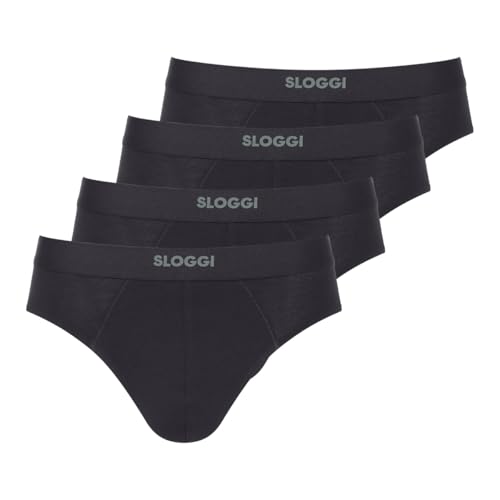 Sloggi - Men Ever Ease - Slip/Unterhose - 4er Pack (XXL Schwarz) von Sloggi