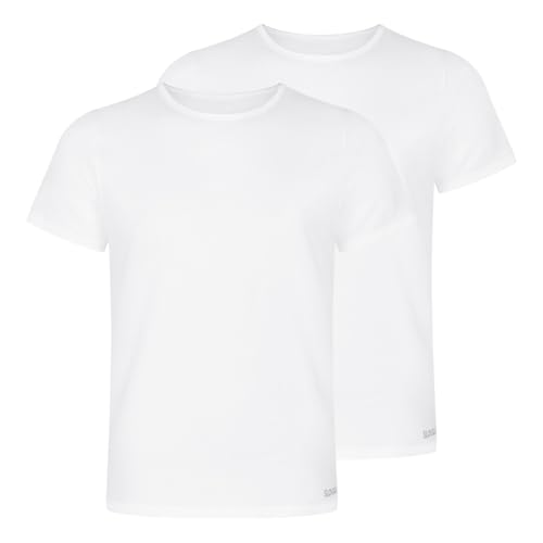 Sloggi - Men Ever Ease - Unterhemd/Shirt Kurzarm - 2er Pack (L Weiß) von Sloggi