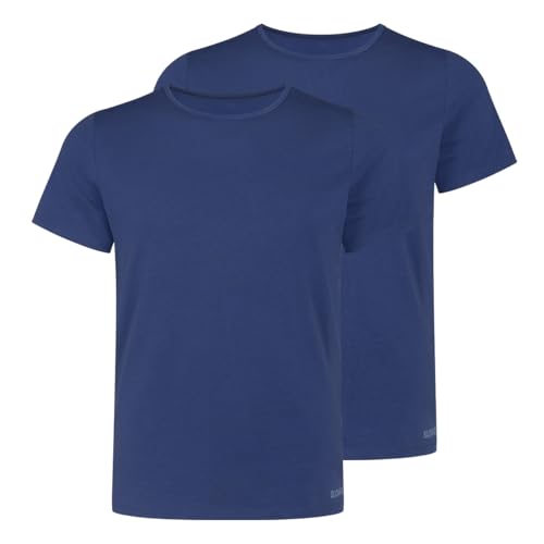 Sloggi - Men Ever Ease - Unterhemd/Shirt Kurzarm - 2er Pack (XL Deep Cobalt) von Sloggi