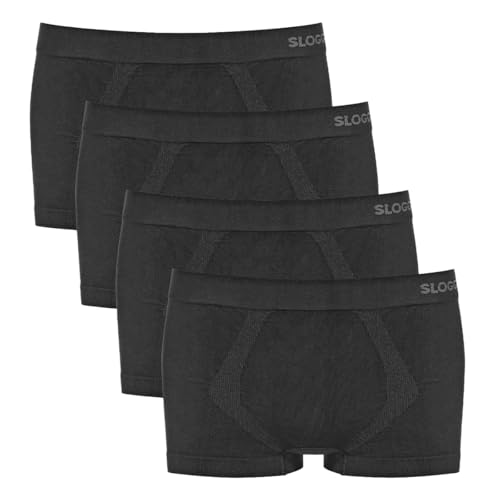 Sloggi - Men GO Smooth - Hipster Short/Pant - 4er Pack (L Schwarz) von Sloggi