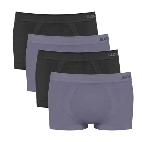 Sloggi - Men GO Smooth - Hipster Short/Pant - 4er Pack (XL Black Combination) von Sloggi