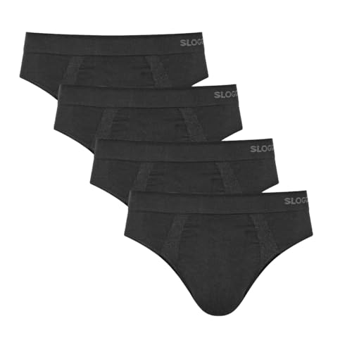 Sloggi - Men GO Smooth - Slip/Unterhose - 4er Pack (M Schwarz) von Sloggi