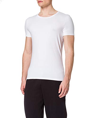 sloggi men Herren GO Shirt O-Neck Slim Fit Unterhemd, White, XL von Sloggi