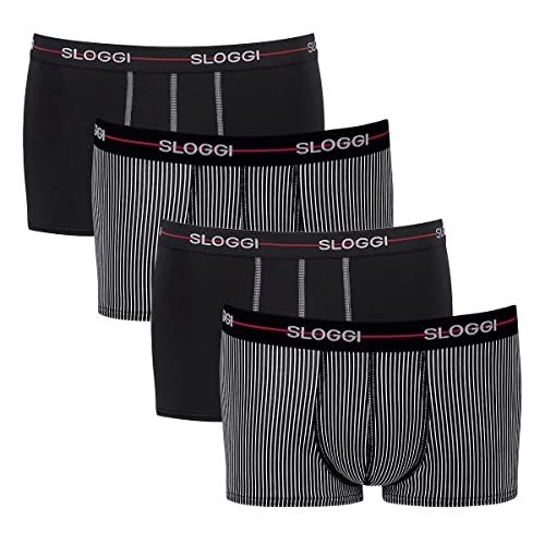 Sloggi Men - Start Hipster/Pant - 4er-Pack (5 Red - Dark Combination) von Sloggi