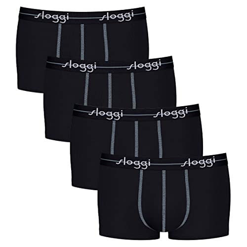 Sloggi Men - Start Hipster/Pant - 4er-Pack (6 Schwarz) von Sloggi