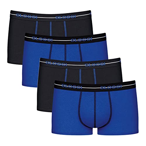 Sloggi Men - Start Hipster/Pant - 4er-Pack (7 Hellblau/Dunkelblau) von Sloggi