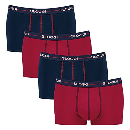 Sloggi Men - Start Hipster/Pant - 4er-Pack (8 Blue - Dark Combination) von Sloggi