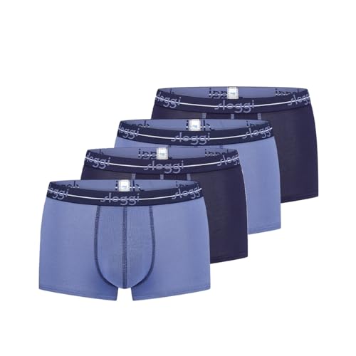 Sloggi - Men Start - Hipster Short/Pant - 4er Pack (5 Blau/Dunkelblau) von Sloggi
