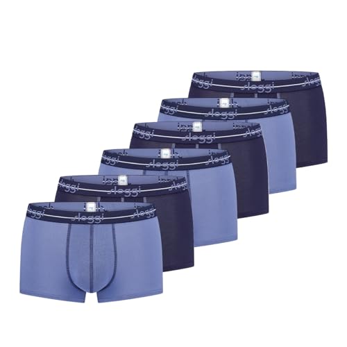 Sloggi - Men Start - Hipster Short/Pant - 6er Pack (7 Blau/Dunkelblau) von Sloggi