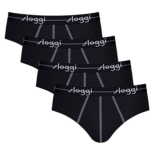 Sloggi Men - Start - Midi-Slip - 4er-Pack (6 Schwarz) von Sloggi