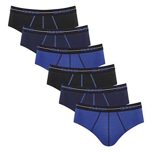 Sloggi Men - Start - Midi-Slip - 6er-Pack (4 Blau/Schwarz/Dunkelblau) von Sloggi