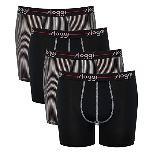 Sloggi Men - Start - Short/Pant - 4er-Pack (6 Red - Dark Combination) von Sloggi